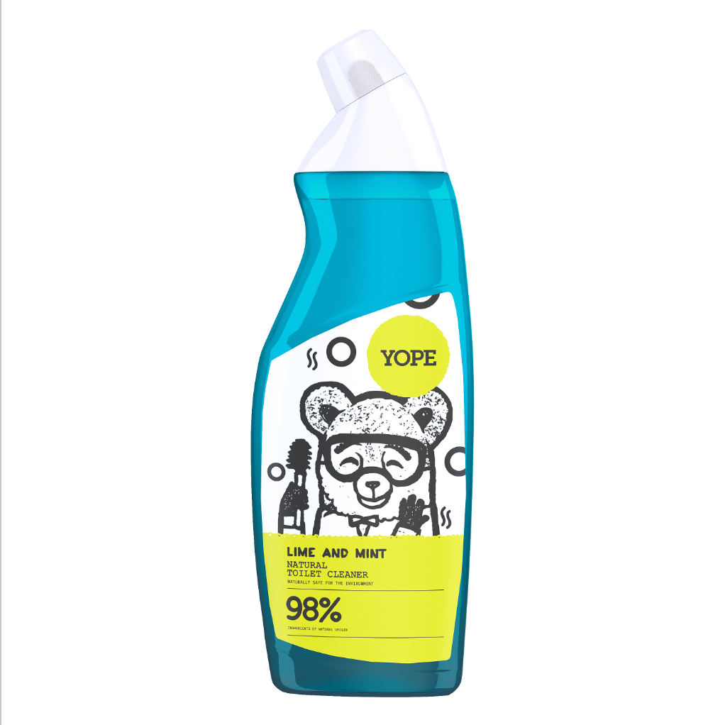 YOPE* WC Cleaner Lime and Mint/ YOPE 青檸、薄荷潔廁啫喱 750ml (最佳使用日期 Best before 12.2023)