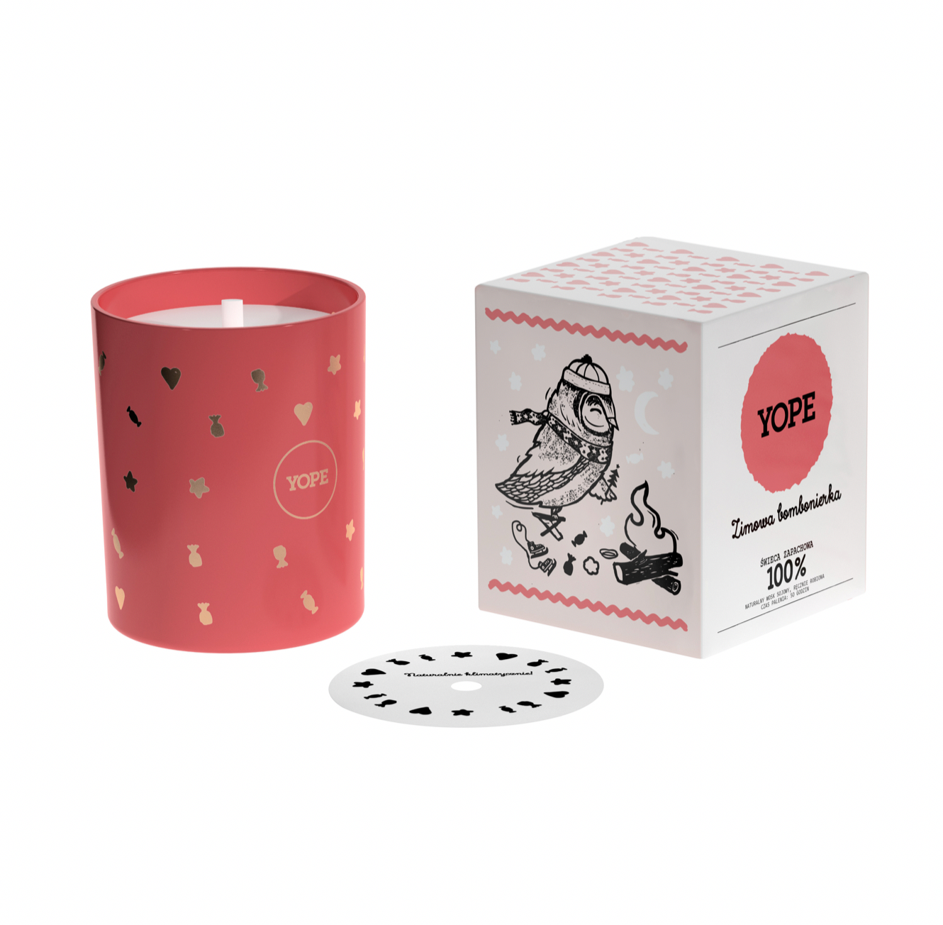 YOPE Winter Chocolate Box Candle 200g - Xavi Soap