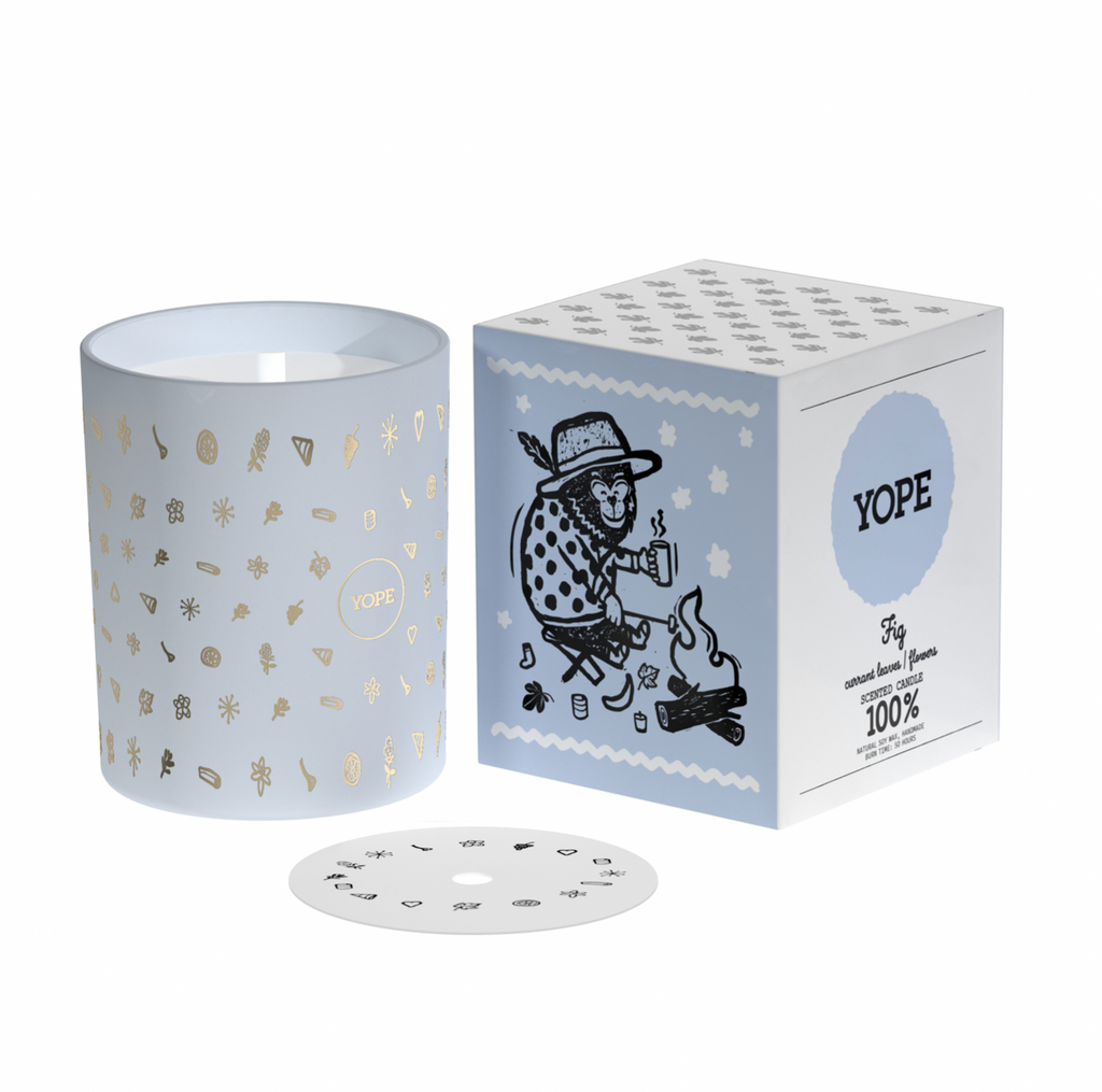 YOPE Fig Candle 200g - Xavi Soap